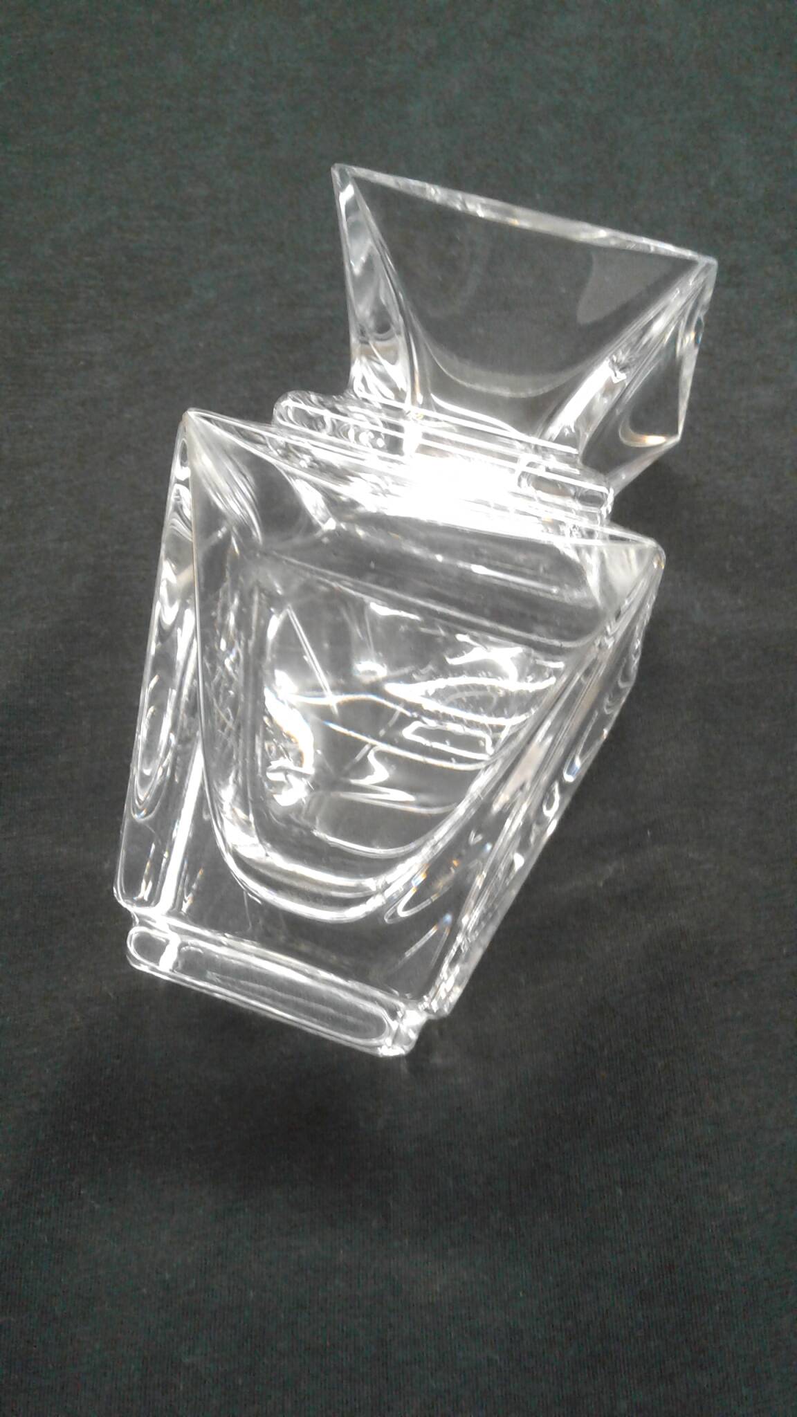 Crystal vase