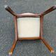 2 Scandinavian Baumann chairs in solid wood and purple velvet, 1960.
