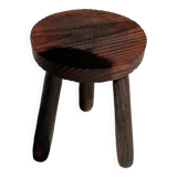 Brutalist tripod stool