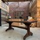 19th century oak farmhouse table