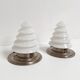Set of 2 triangle GISO ceiling lamps, 1960’s
