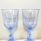 4 stemmed glasses