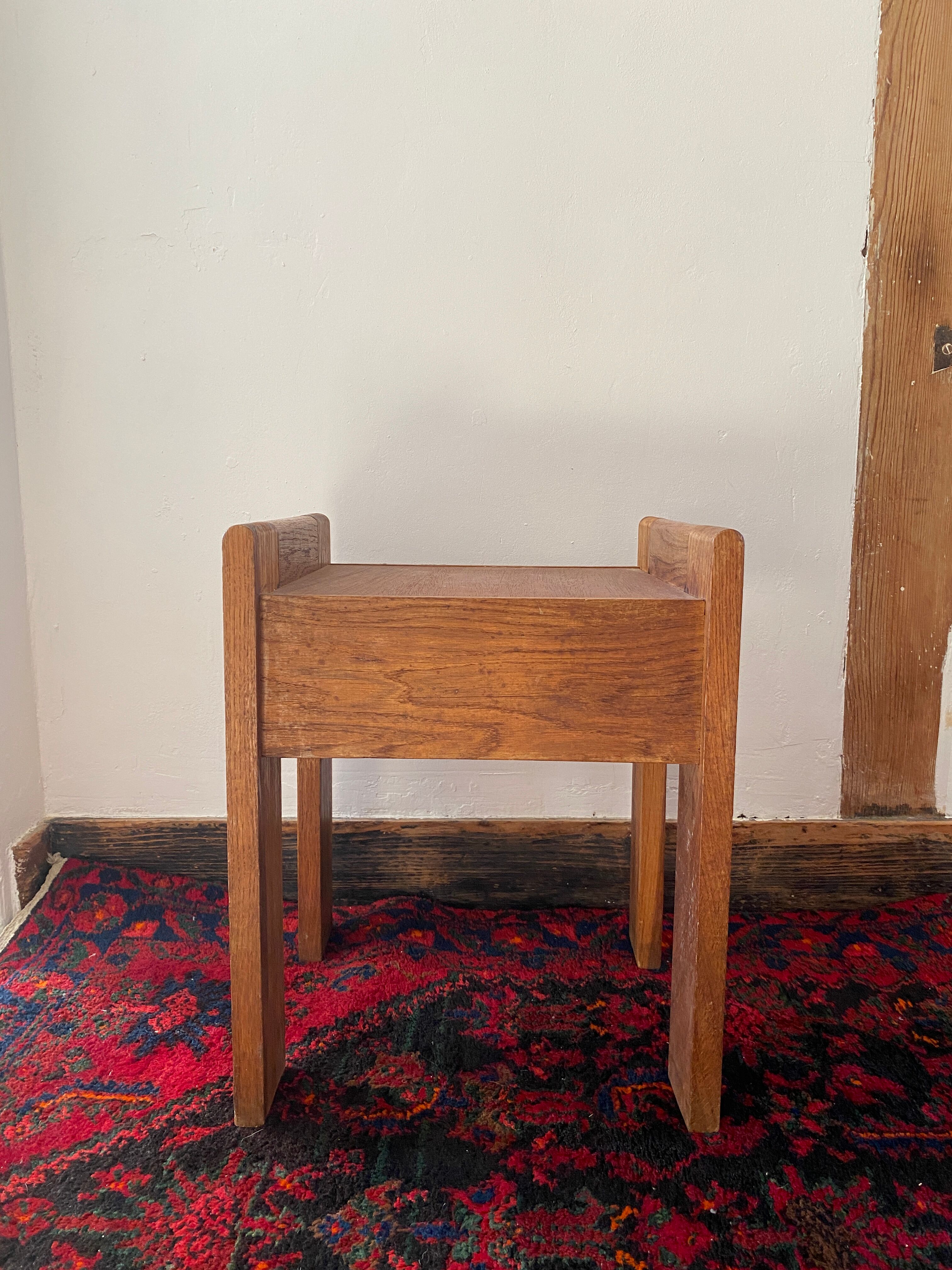 Wooden side table