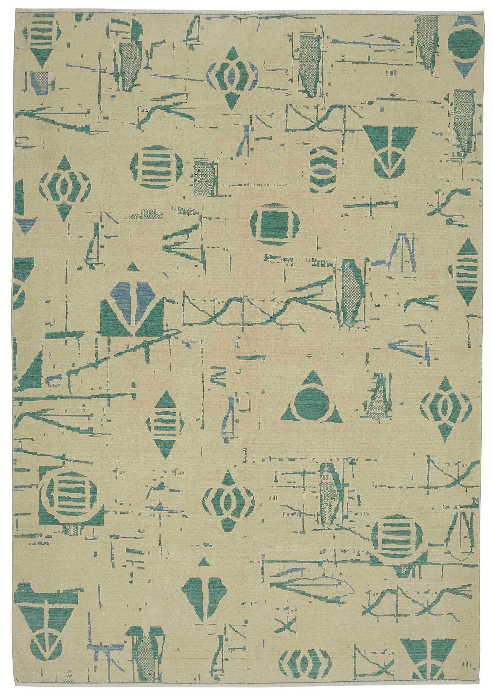 Turkish Handcrafted Loom Oushak Rug 250 cm x 354 cm