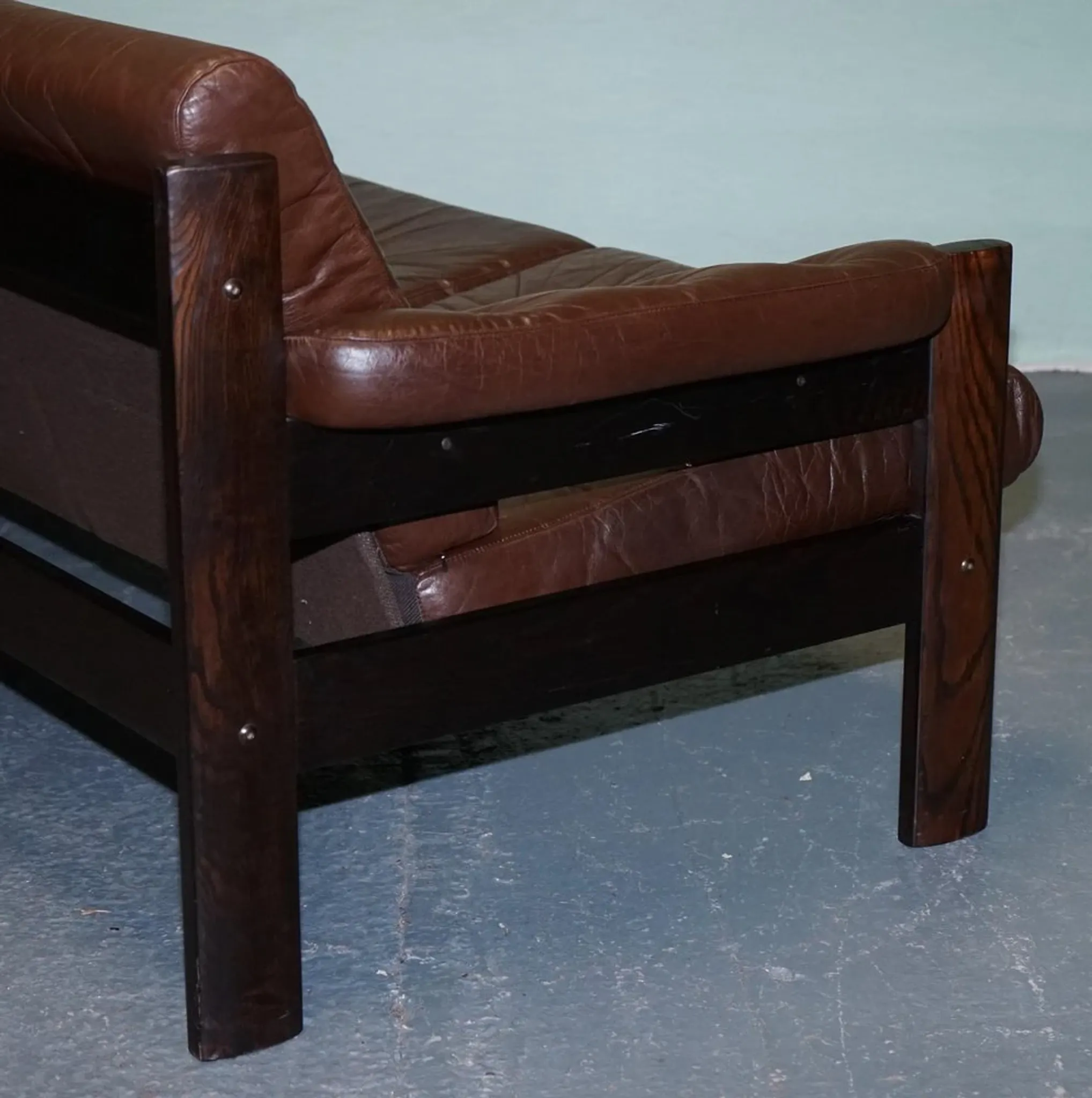 Three-Seater Vintage Scandinavian Sofa by Ekornes Stressless
