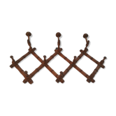 Portemanteau extensible en bois