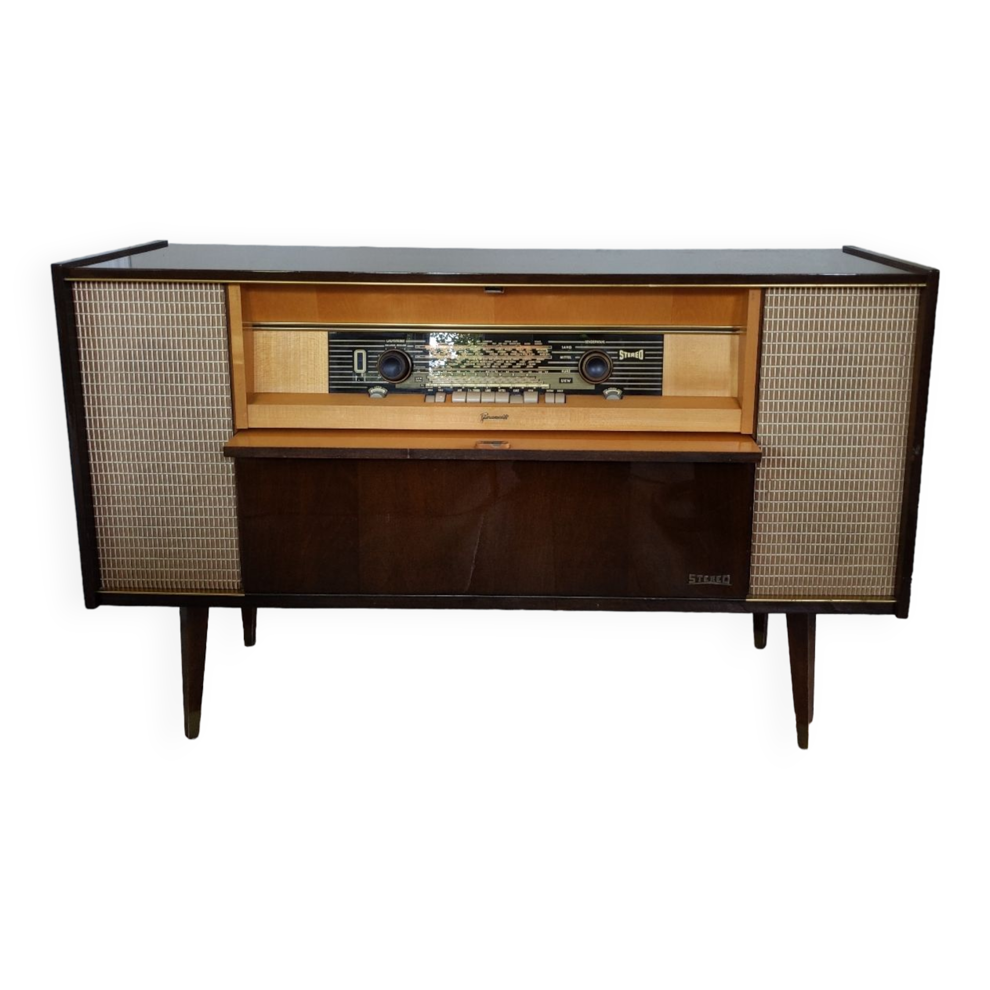 Meuble Radio Tourne Disque Annee 60 Prix