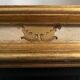 Bevelled mirror gilded wood 76x57cm