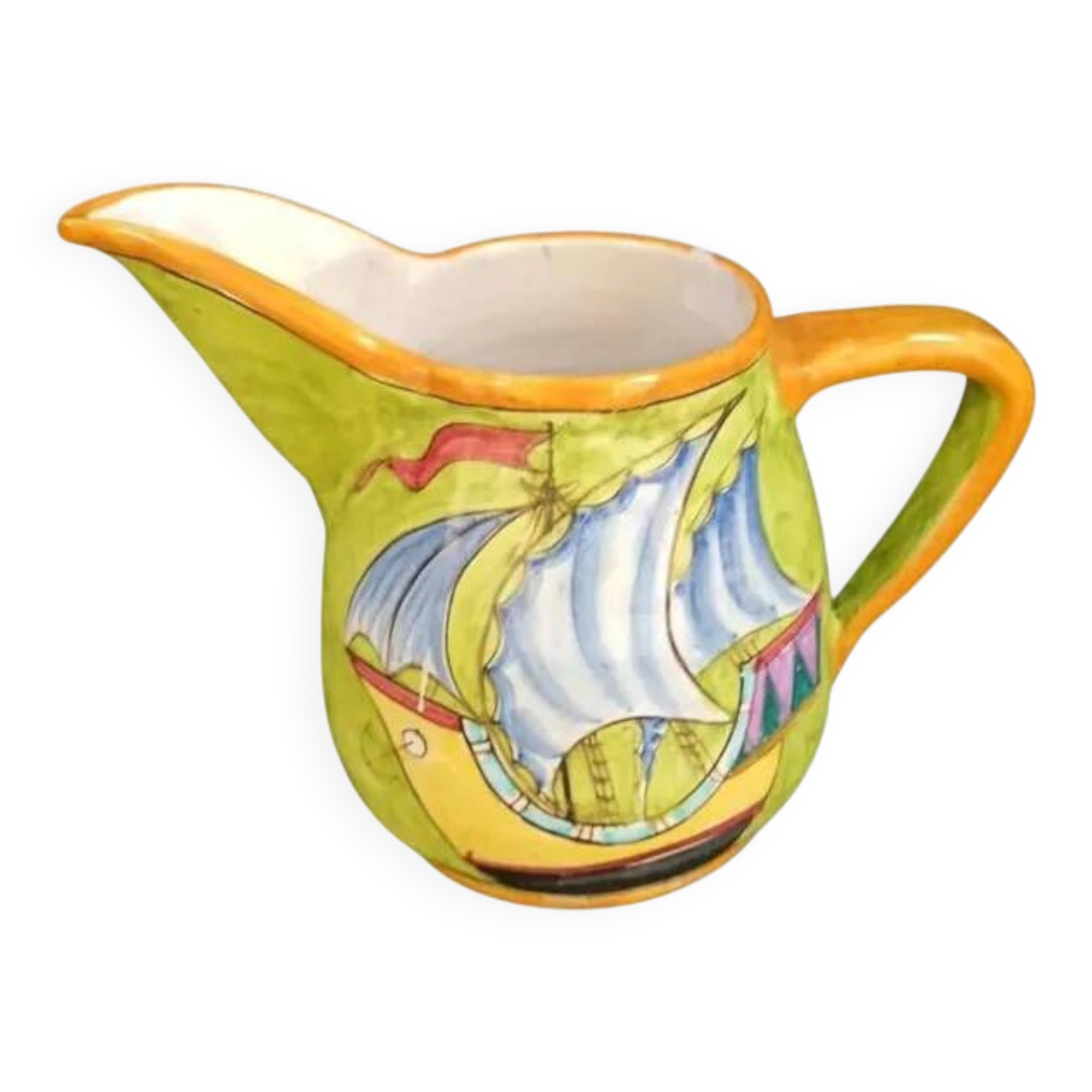 Vietri Avallone Ceramic Jug, 1950s