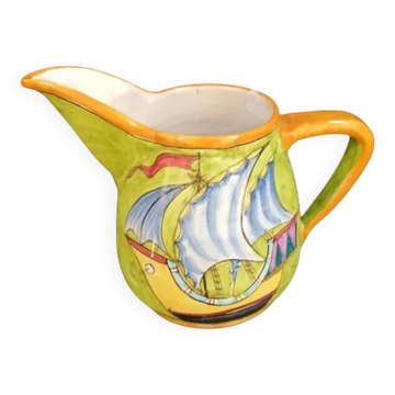 Vietri Avallone Ceramic Jug, 1950s