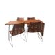 Dining set Tønnestav by Kjell Richardsen for Tynes Møbelfabrikk, Norway, 1960s