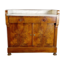 Nineteenth century toilet furniture in walnut bramble