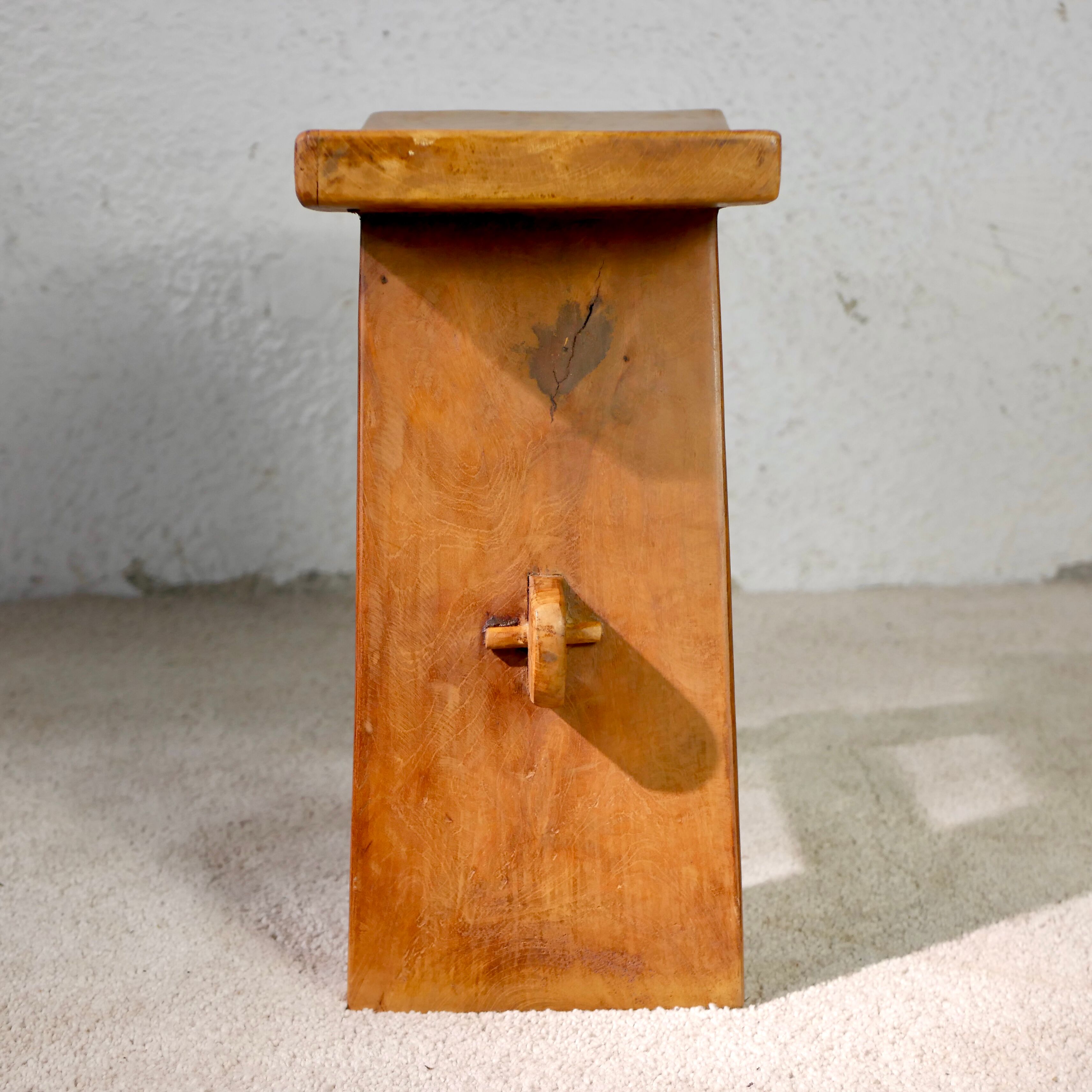 Japanese brutalist stool