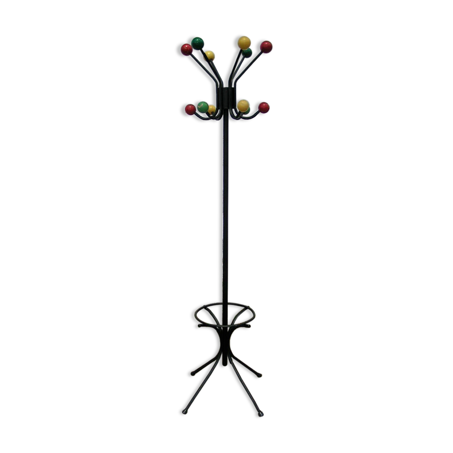 Vintage parrot coat rack