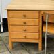 Bureau et Chaise Vintage en Pin