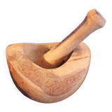 Olive wood pestle