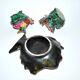 Set of 3 vintage fish bags kitsch vallauris