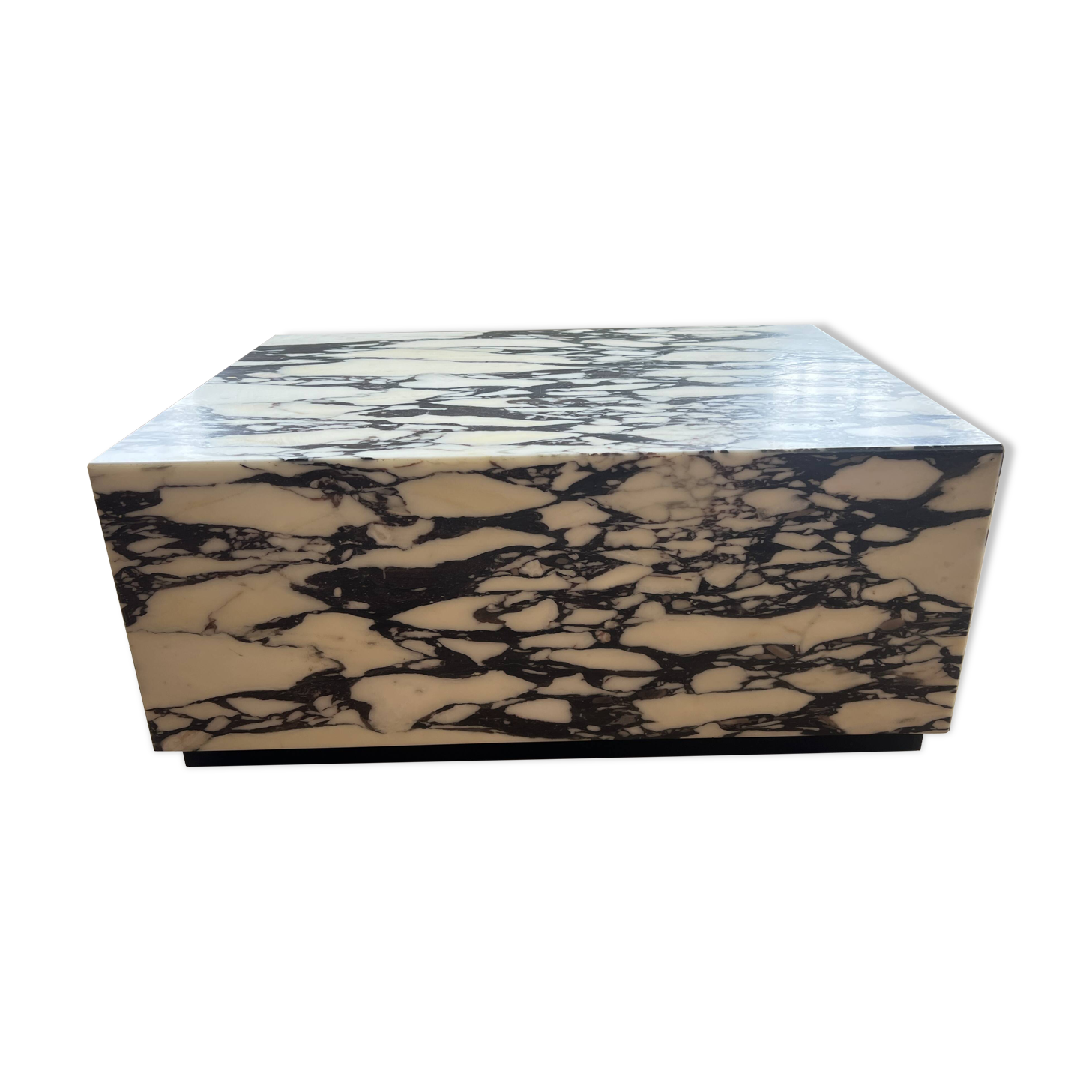 Calafata Purple Rectangular Coffee Table