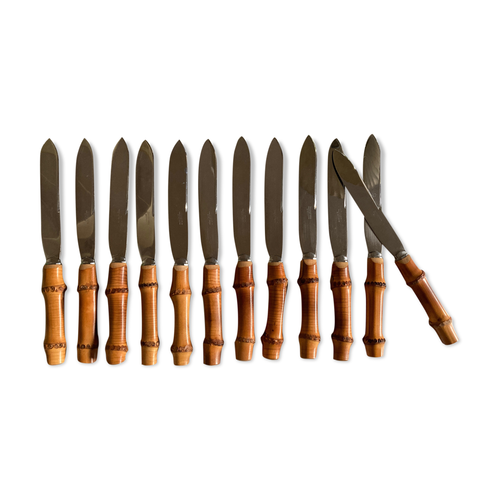 ÉCRIN DE 12 couteaux a fromage anciens EUR 65,00 - FR