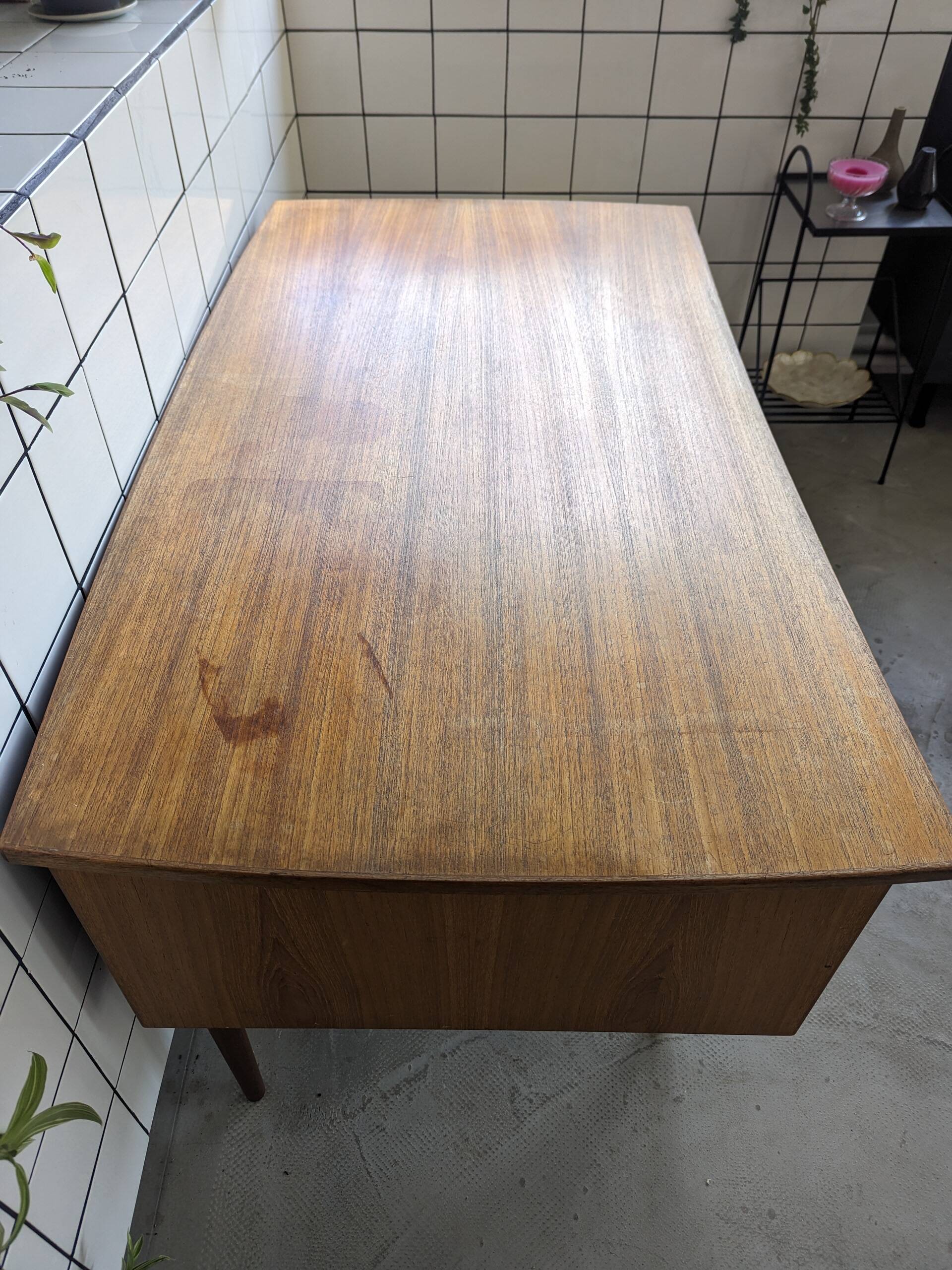 Scandinavian 'double-sided' desk