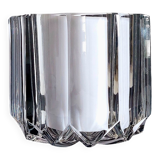Art Deco crystal vase