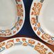 Suite of 9 flat plates Cairo Badonvillers