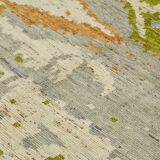 Handwoven Turkish Rustic 250 cm x 294 cm Multicolor Wool Carpet