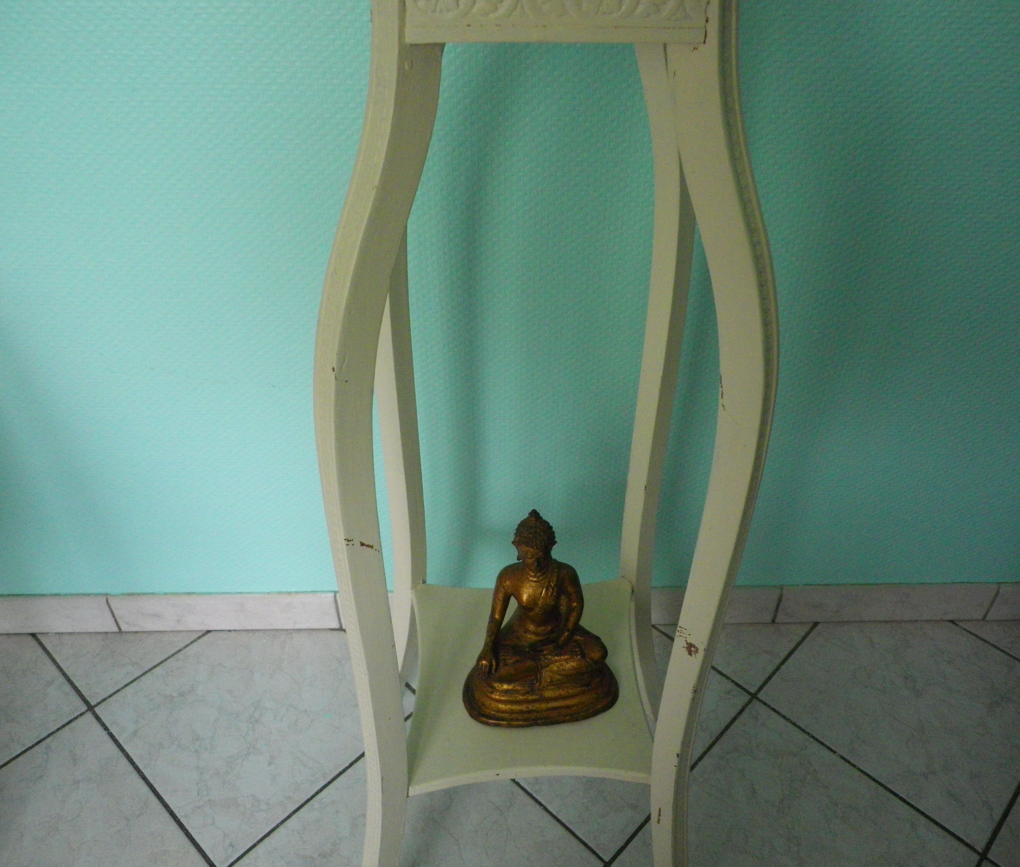 Wooden white side table 50/60