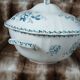 Antique soup tureen in ironstone