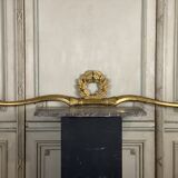 Élément de décoration en bois sculpté, cantonnière, XVIIIème siècle