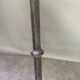Pair of wrought iron candelabras