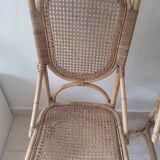 Pair of rattan chairs