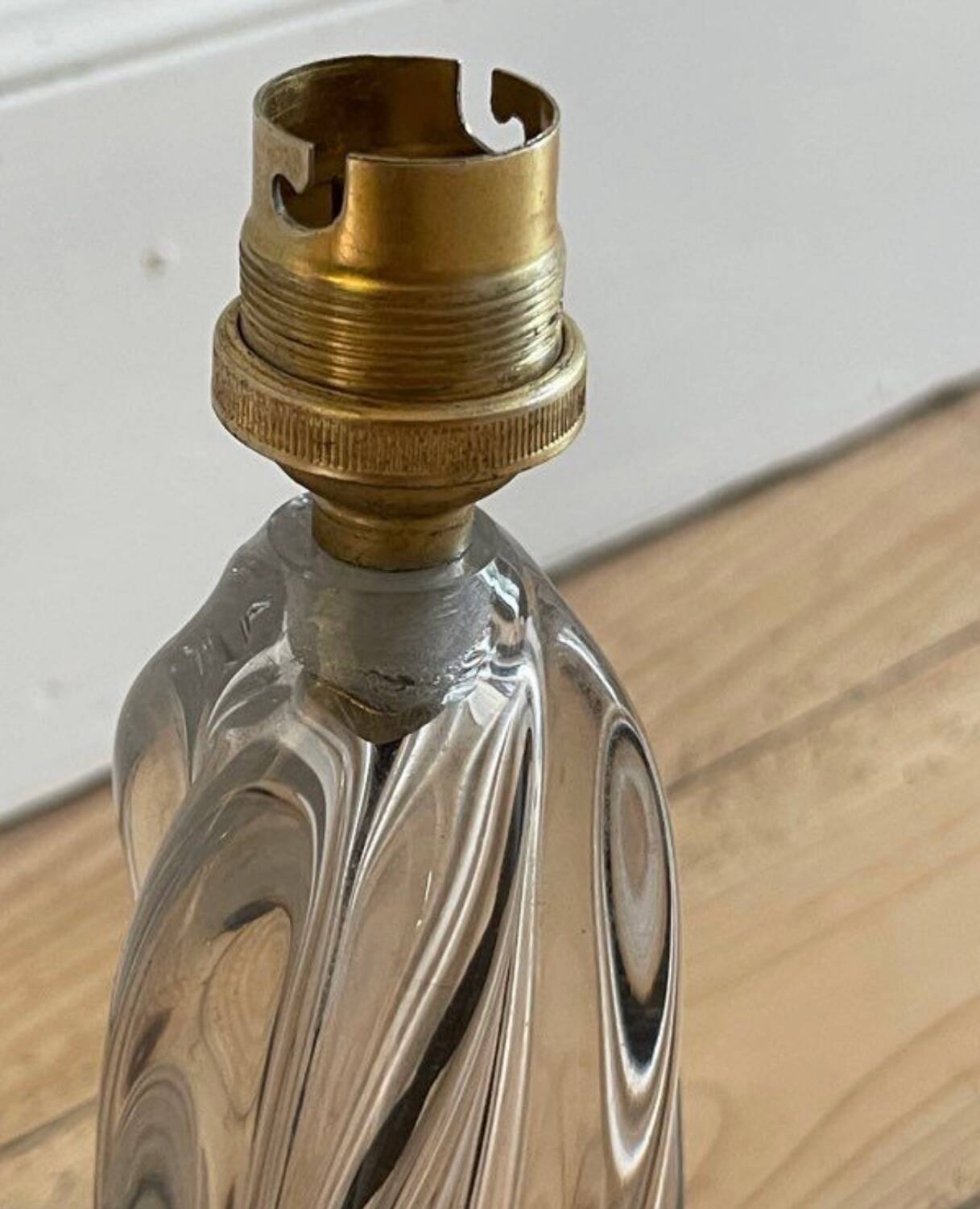 Vannes crystal art deco lamp
