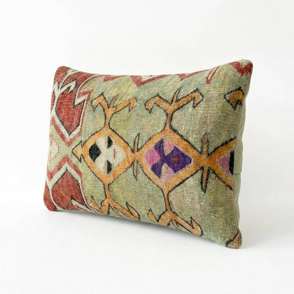 Housse de coussin kilim vintage 41x61 cm