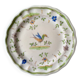 Moustiers faience plate, 18th century