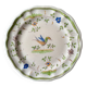 Moustiers faience plate, 18th century