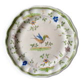Moustiers faience plate, 18th century