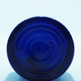 Bougeoir en verre bleu Alsterfors