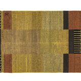 Hand tufted vintage rug by Karin Bernholm, for Axeco Svenska AB. 200 x 142 cm (79 x 56 in)