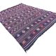 Vintage Turkish kilim handwoven 211x285 cm