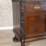 Early-20th Century Oak Commode in Brown with Drawers, 1930s