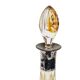 Art Deco crystal silver carafe, Denmark, 1930s