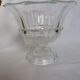 Cup on glass stand 22cm high
