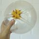 Mazzega Vintage Desk Lighting Murano Glass Mushroom Floor Lamp Italy 1970's