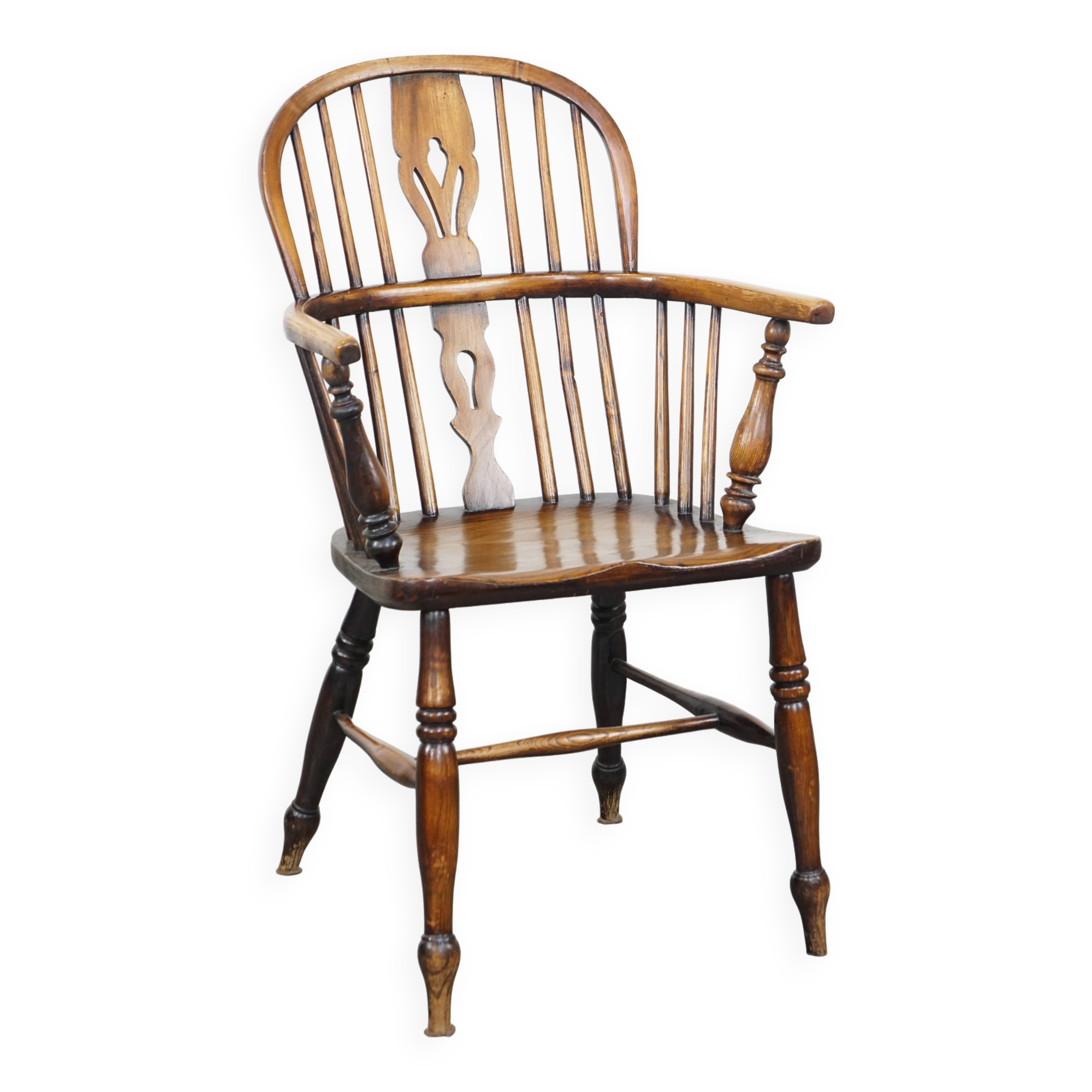 English wooden Windsor dining room/side chair