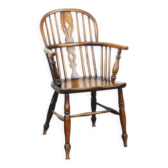 Chaise de salle à manger/d'appoint Windsor en bois anglais
