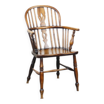 Chaise de salle à manger/d'appoint Windsor en bois anglais