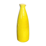 Vase soliflore en terre cuite émaillée vert anis