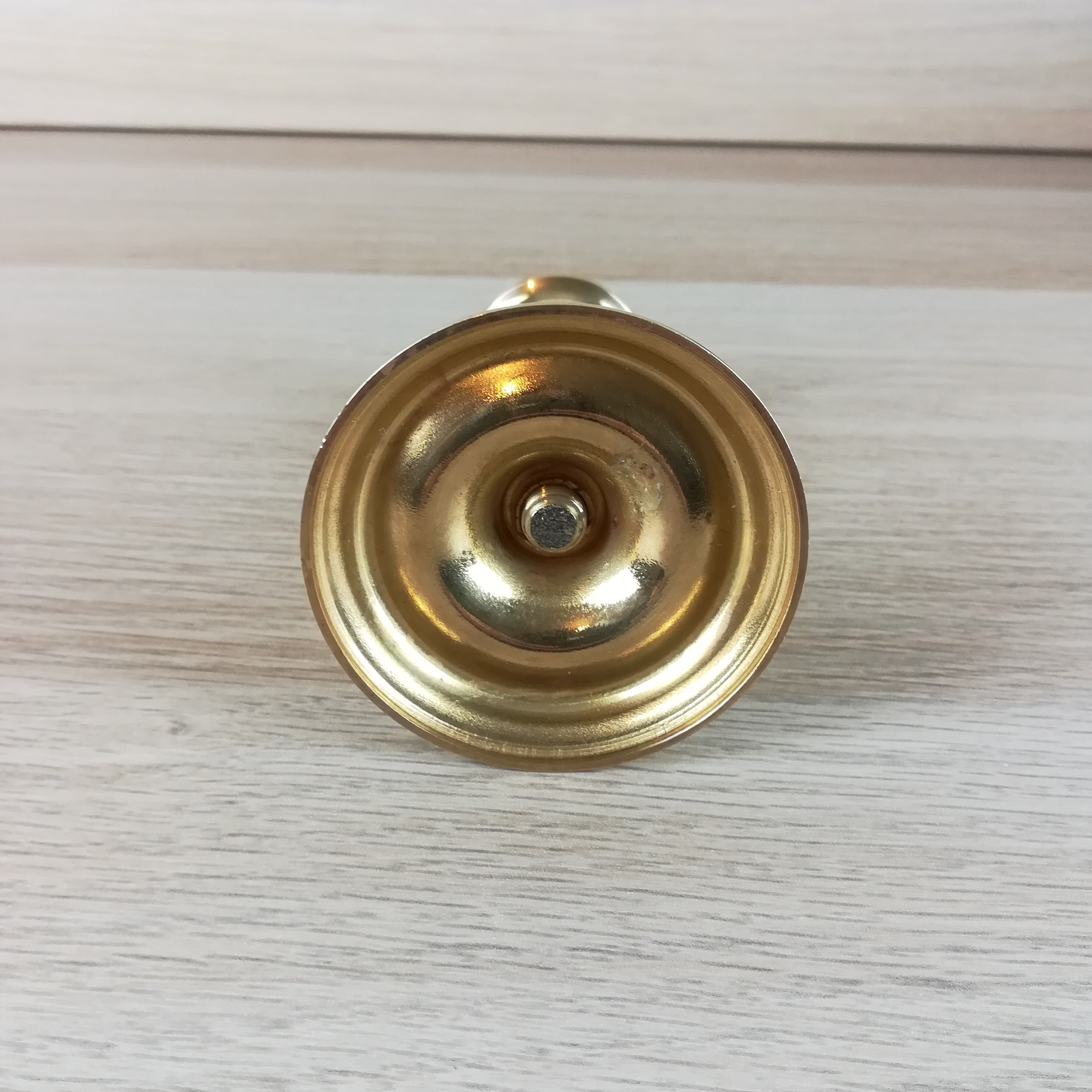 Brass candle holder h10,5cm