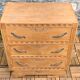 Commode art déco 1930 en bois brut